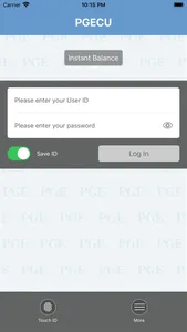 PGE Federal Credit Union screenshot 1