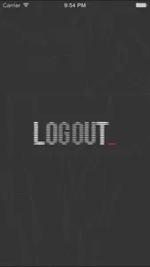 Logout screenshot 2