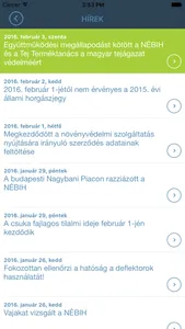 NEBIH Navigator screenshot 1