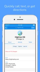 Highrise - Simple CRM screenshot 2