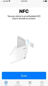 Decode - NFC Scanner screenshot 0