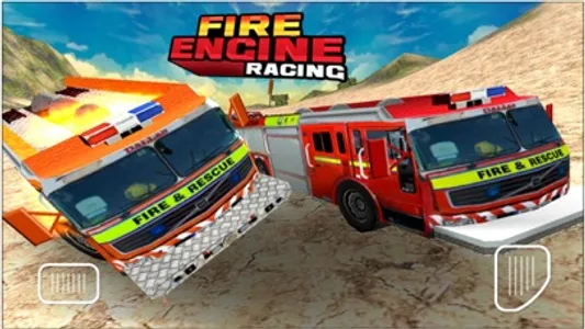 Fire Engine Racing Simulator screenshot 0