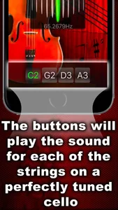 Easy Cello Tuner screenshot 2