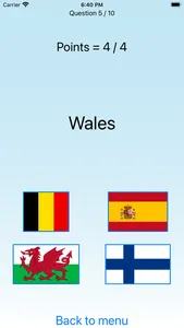 National flags- quiz screenshot 1