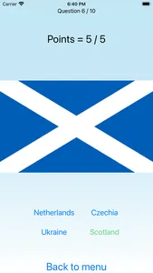 National flags- quiz screenshot 4