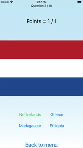 National flags- quiz screenshot 8