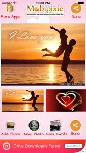 Free I Love You eCards screenshot 1