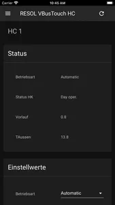 VBus®Touch HC screenshot 1