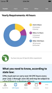 MICPA Mobile screenshot 1