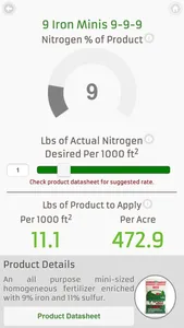 BEST® Fertilizer Spread Rates screenshot 2