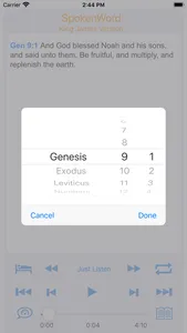 SpokenWord Audio Bible KJV screenshot 1