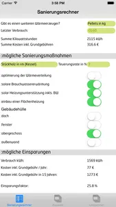 Energie- und Sanierungsrechner screenshot 0