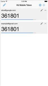 VU Mobile Token screenshot 0