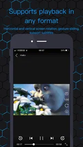 JTPlayer -  Support all media screenshot 1