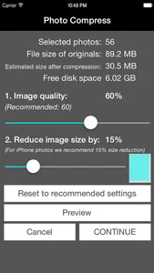 Photo Compress - Shrink Pics screenshot 2