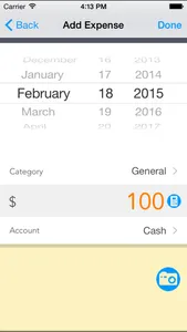 Expense Manager - Pocket Edition screenshot 1