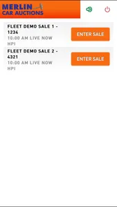 Merlin LiveBid screenshot 1