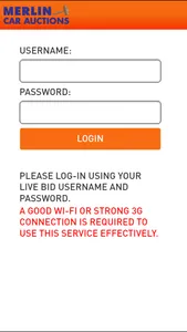 Merlin LiveBid screenshot 2