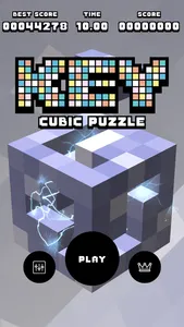 KEY - 3D Cubic Puzzle screenshot 0