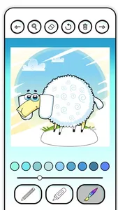 Color farm animals - coloring book screenshot 2