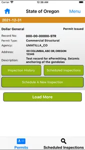 Oregon ePermitting App screenshot 1