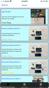 Electronics Circuit Calculator screenshot 1