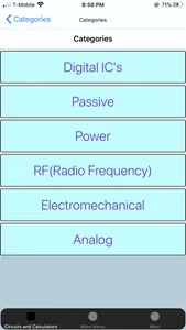 Electronics Circuit Calculator screenshot 6