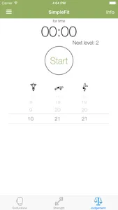 SimpleFitApp screenshot 2