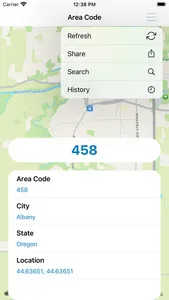 Area Code screenshot 1