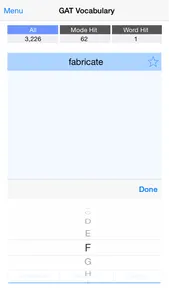 GAT Vocabulary Flashcards Lite screenshot 2