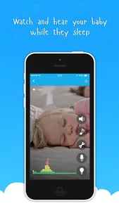 Ahgoo baby monitor - audio and video monitoring screenshot 1