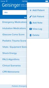 Geisinger Peds Emergency Guide screenshot 1