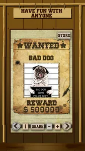 Wild West Wanted Poster Maker - Make Your Own Wild West Outlaw Photo Mug Shots screenshot 2