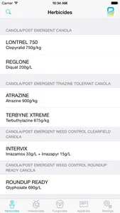 Herbicide Guide screenshot 1