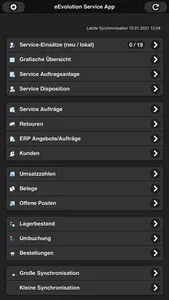 eEvolution Service App screenshot 0