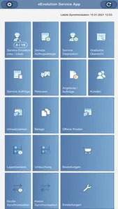 eEvolution Service App screenshot 2