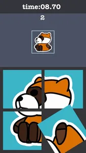 Rotate Lesser Panda Puzzle screenshot 1