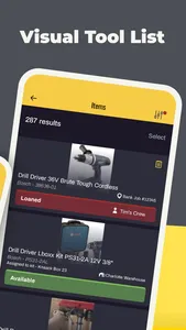 ShareMyToolbox - Tool Tracking screenshot 2
