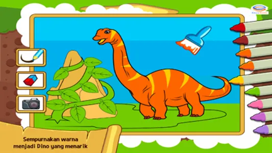 Marbel Mewarnai Dinosaurus screenshot 3