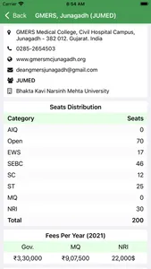 Gujarat Medical Admission screenshot 4