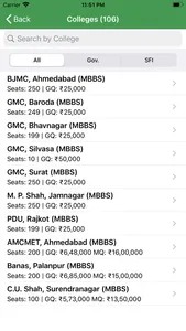 Gujarat Medical Admission screenshot 6