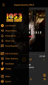 105.3 Coyote Country screenshot 1