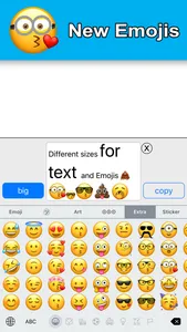 New Emoji - Extra Smileys screenshot 0