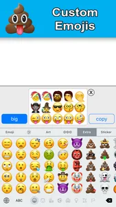 New Emoji - Extra Smileys screenshot 1