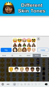 New Emoji - Extra Smileys screenshot 3