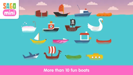 Sago Mini Boats screenshot 1