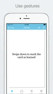 Plain flashcards screenshot 5