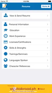 MyResume Resume Creator screenshot 2