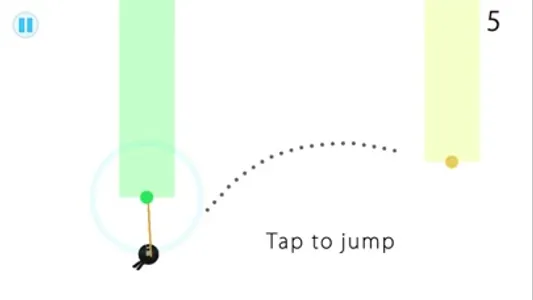 Super Ninja Rope - Endless Swinging Game screenshot 0