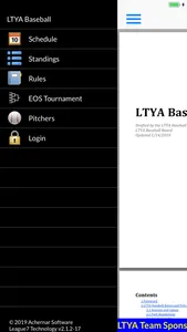 LTYA Baseball screenshot 1